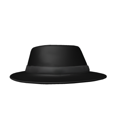 Luxury Black Fedora Hat