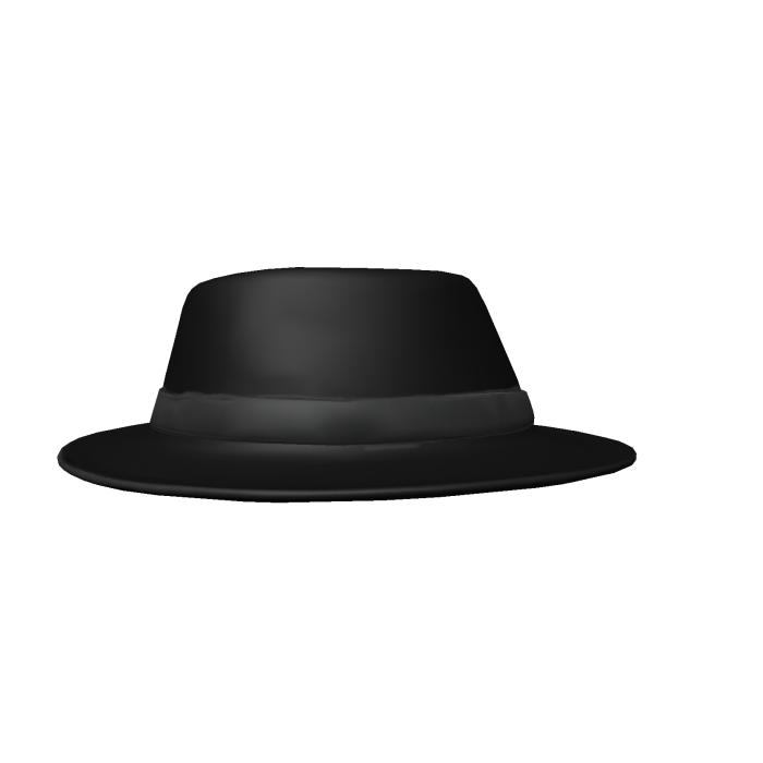 Luxury Black Fedora Hat