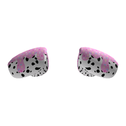 sweet frosting dalmatian puppy ears 