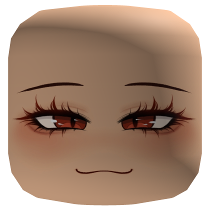 Smug Vampire Anime Girl Face - Light Roblox item