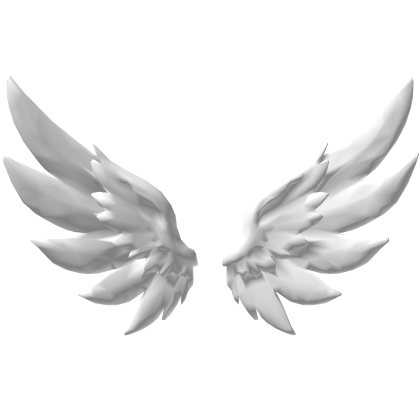 Small White Angel Wings