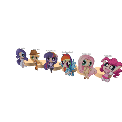 Mane 6 MyLittlePony:Friendship is Magic Morphs