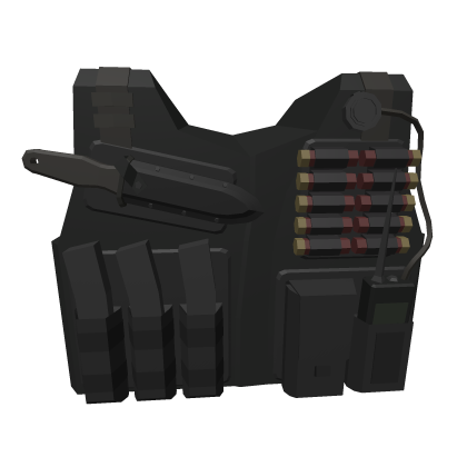 Black SAS Tactical Assault Vest Roblox item