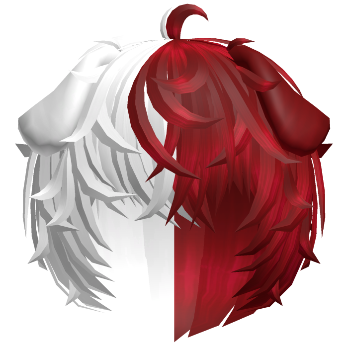 🦴 cute red&white puppy boy messy kawaii wavy