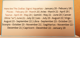 The Zodiac Hangout!