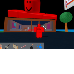 Wreck Havok at work at a pizza place as a c00lkid