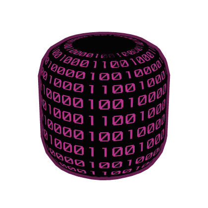 XL Pink Animated Hacker Head thumbnail