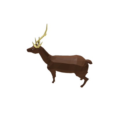 .OBJ Imported Deer