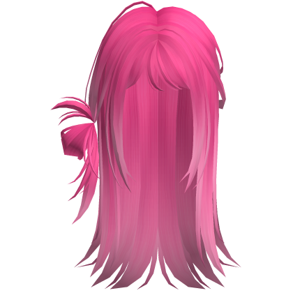 Hot Pink Scene Vkei Moe Long Hair