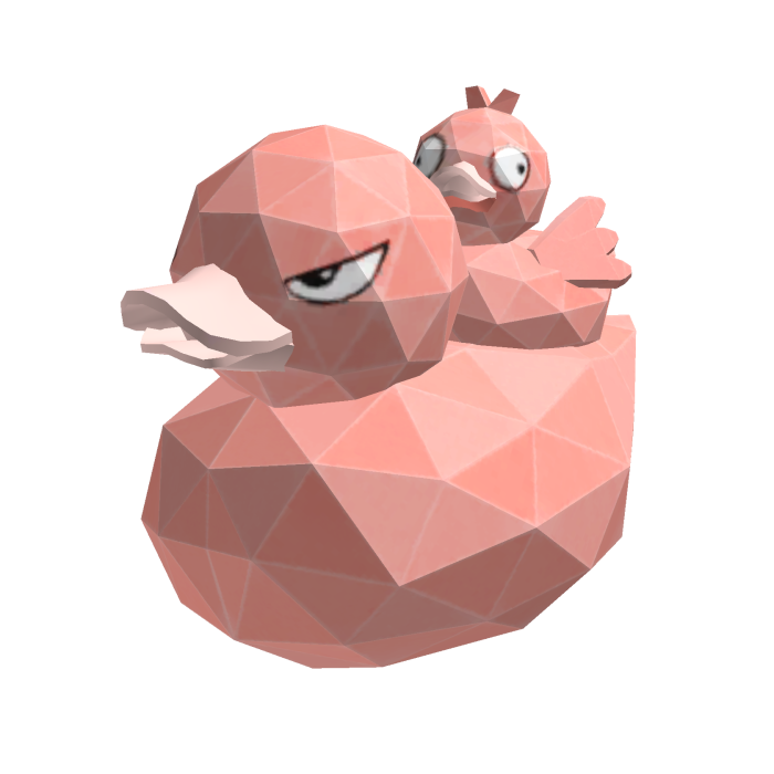 Classic Rose Pink Duo Ducks Recolor (Addon)