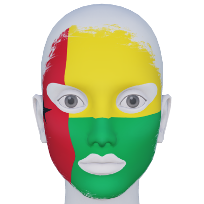 Guinea Bissau Facepaint