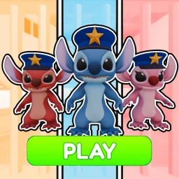 🏝️ STITCH'S FAMILY PRISON RUN ESCAPE! Obby 🌸 icon