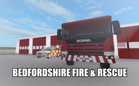 Bedfordshire Fire & Rescue's Training map