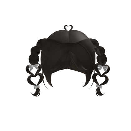 Heart Twintails Brown