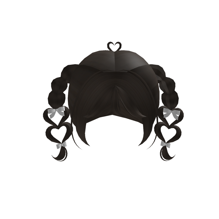 Heart Twintails Brown
