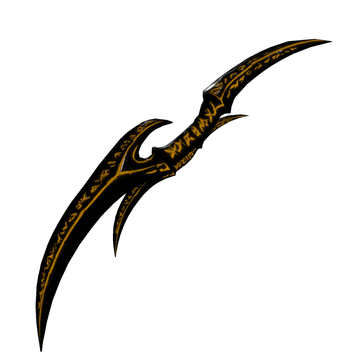 Gold Metallic Daggers