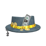 Grey Rich Sponge Fedora