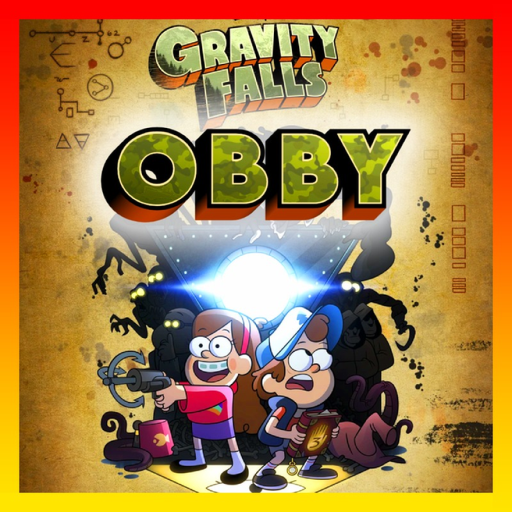 Gravity Falls Obby official Roblox game thumbnail
