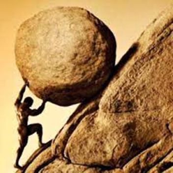 Push a boulder up a hill simulator 