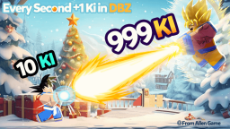 🎄[Wydarzenie bożonarodzeniowe]Co sekundę +1 Ki w DBZ🎄