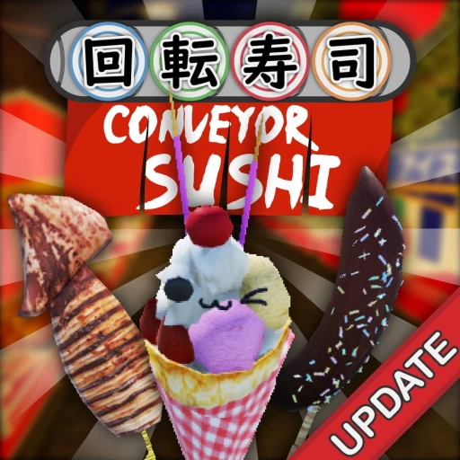 🎆🍣 Conveyor Sushi Restaurant