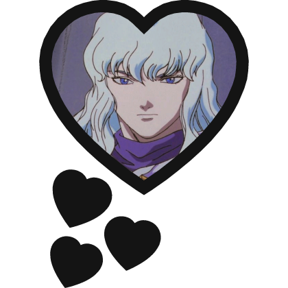 Griffith Thinking Hearts Berserk