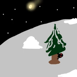 The snowy night mare zone icon