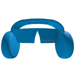 Blue Clockwork Shades Headphones
