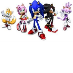 Sonic The Hedgehog and Shadow,Tails,Blaze and Amy