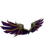 Golden Purple Emperor Wings
