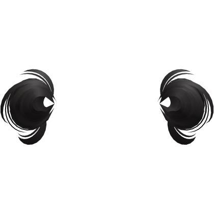 ♡ kawaii messy dark brown space buns Roblox item