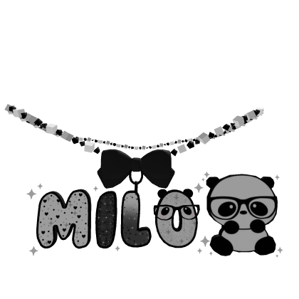 cute nerdy panda milo thumbnail
