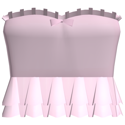 Cute ruffled pink dress 