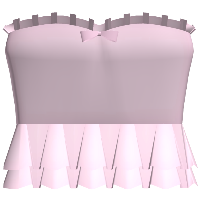 Cute ruffled pink dress 