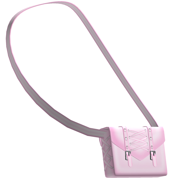 ,, 🖤. 3.0 gothic crossbody bag in pink