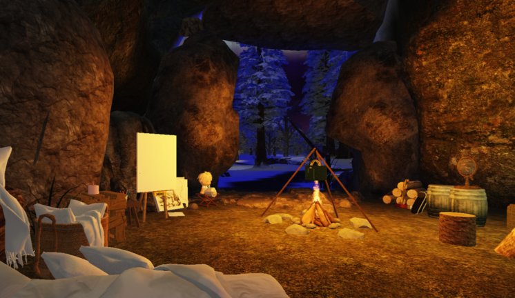 Cozy Snowy Cave screenshot 3