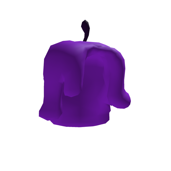 Purple Candle Wax Hair