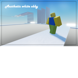 Aesthetic White Obby