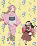 Nezuko’s and Mitsuir’s kimono shop