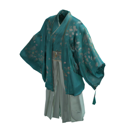 Azure Blossom Kimono [PBR] thumbnail