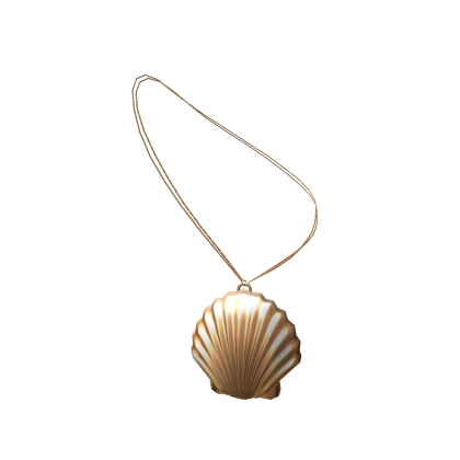 Gold Seashell Chain Bag