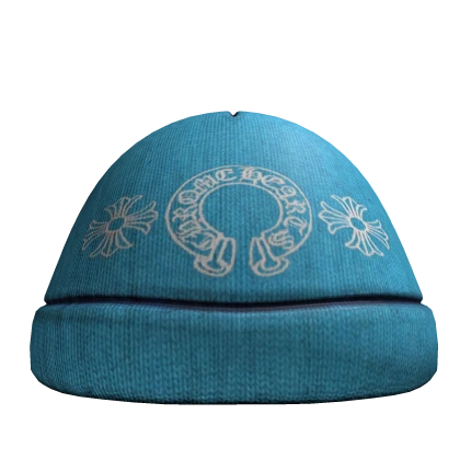 Blue Chrome Hearts SkullCap | Roblox Item - Rolimon's