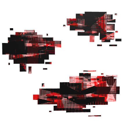 [Animated] Glitched TV Static Body Cover Red