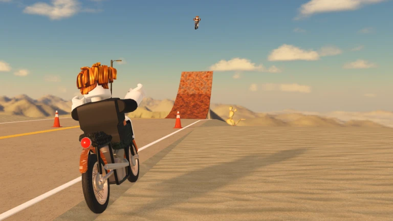 Drive Cars Down A Hill! 🏍️🏍️