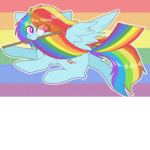 -Rainbow dash