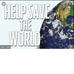 Help us save the world