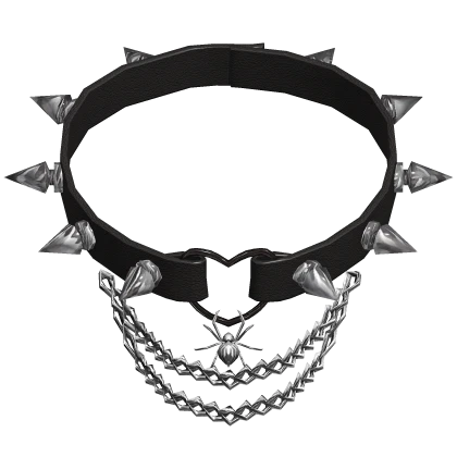 spike chain collar layered necklace | Roblox Item - Rolimon's