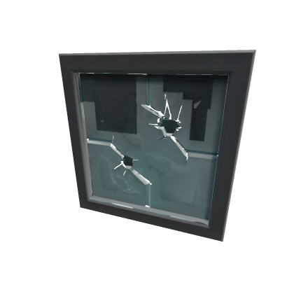 Breakable glass window