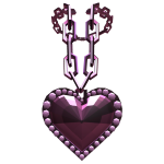 Nicki Minaj Too Pink Heart Diamond Pendant
