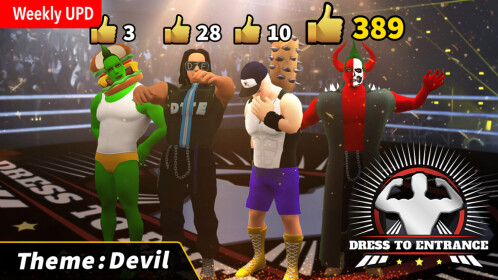 【WORK】ROBLOX『Dress To Entrance』衣類3Dモデル